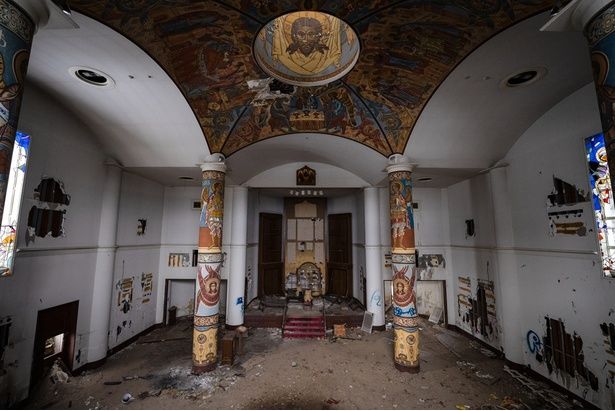 敷地のなかに建っている教会 撮影/toshibo