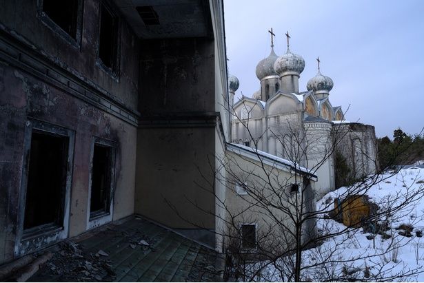 現在のロシア村は管理されており、一般人の無断立ち入りが固く禁止されている 撮影/toshibo