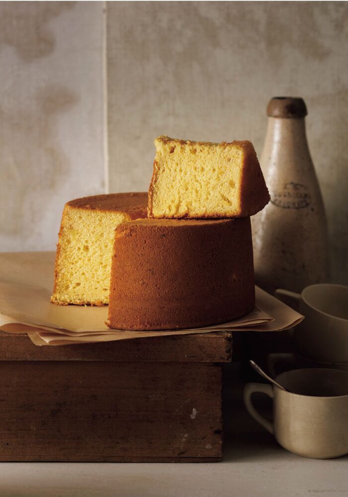 シフォン型で焼くと美味しい！「スイートポテトシフォンケーキ」の作り方。やさしい甘さで常備おやつにピッタリです！