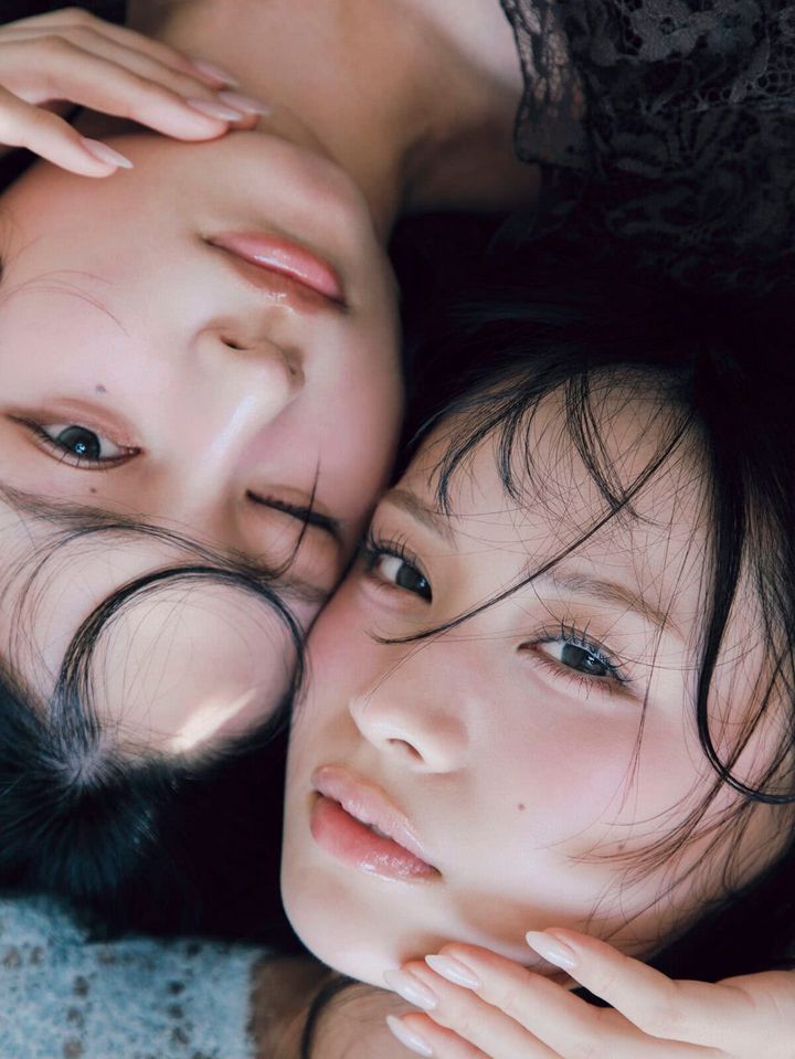 DIOR ディオール アディクト リップ グロウ バター 103を使用したCANDY TUNE立花琴未と桐原美月のメイク