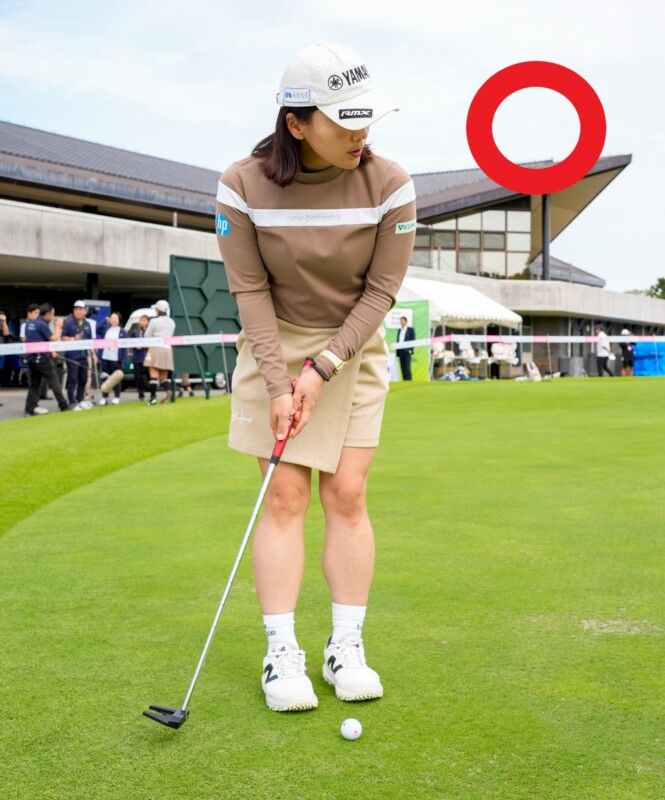 構え、打ち方は無視！女子プロが教えるパットのコツをつかむ意外な練習法とは？