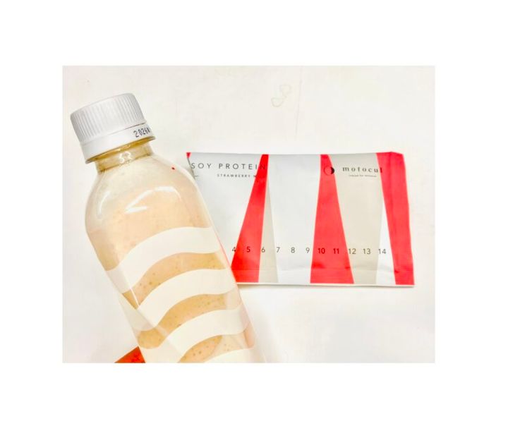 会社のデスクでも飲みやすい。motoculの妊活プロテイン