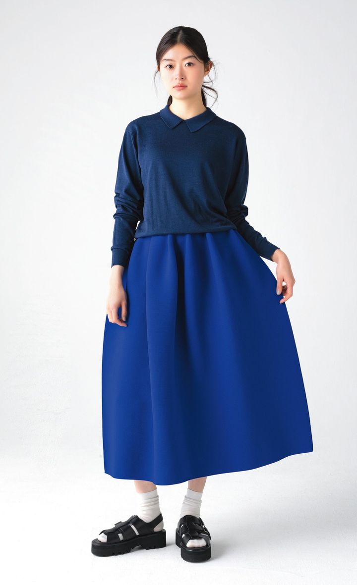 3Dテクノロジーによる立体的なシルエットが魅力