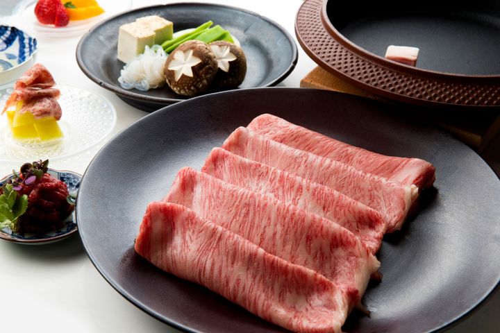 すき焼き 十二天「名物のすきやきをメインとしたレストランウィーク限定コース」