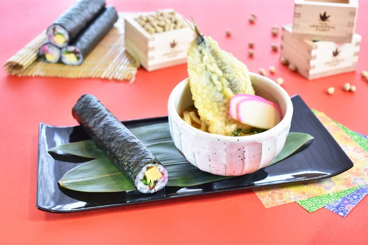 ホテル ユニバーサル ポート「ラウンジR」恵方巻ランチセット
