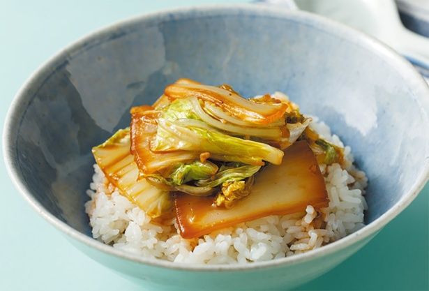 素敵な白菜ステーキ丼 （C）安井ファーム／KADOKAWA