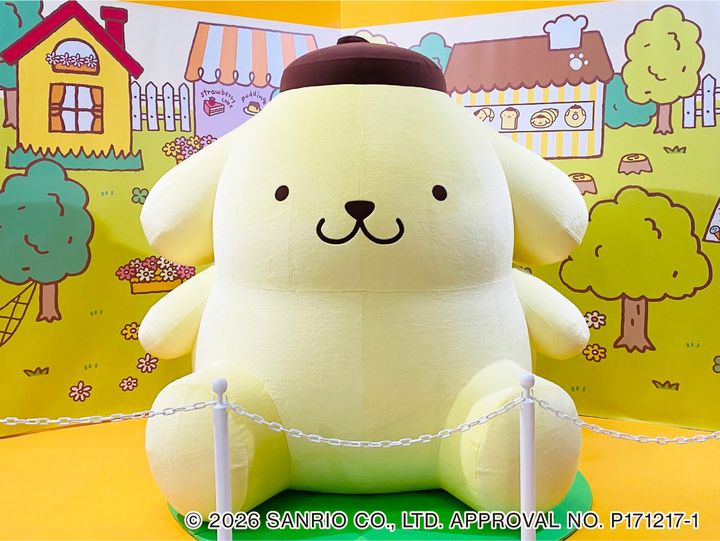 バルーンフォトスポット ポムポムプリン