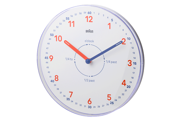 〈BRAUN〉の掛け時計