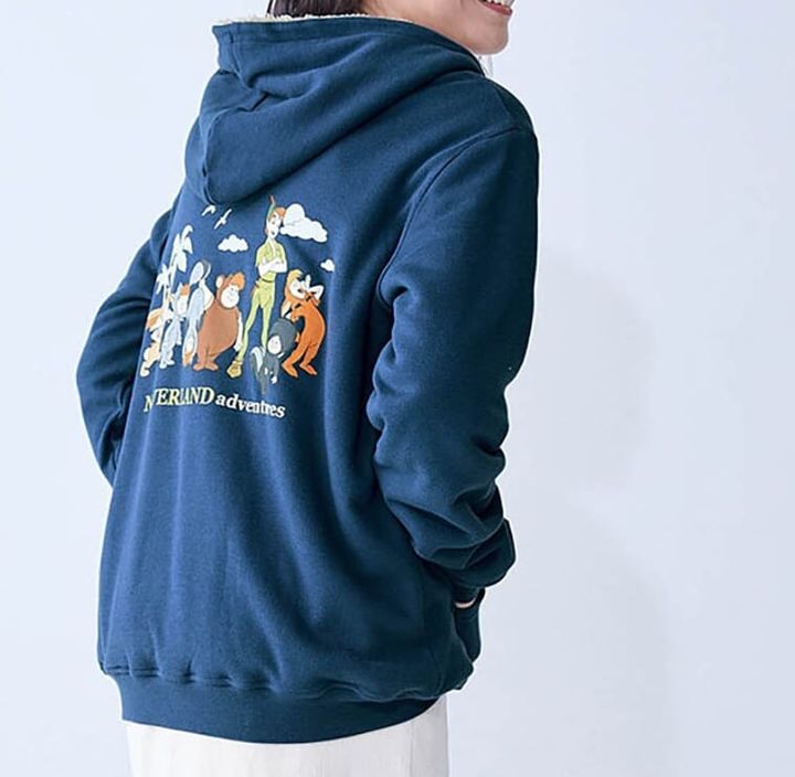 裏ボアパーカー ピーター・パン バックスタイル