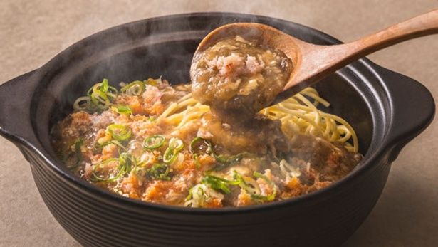 「蟹と玉子の餡かけラーメン」