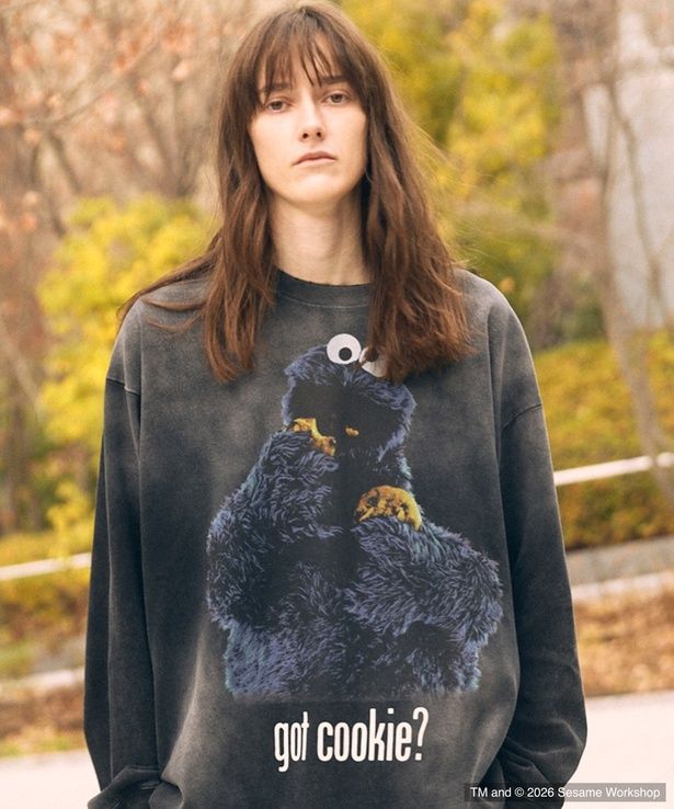 「ロングスリーブTシャツ(クッキーモンスター)」(1万5400円) 