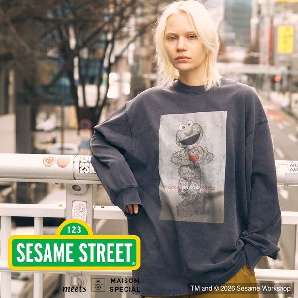 「ロングスリーブTシャツ(エルモ)」(1万5400円) 