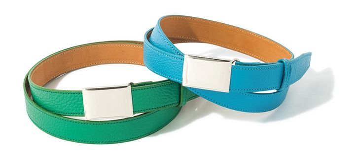 鮮やかカラーのベルトを差し色に装いを春仕様にブラッシュアップ！