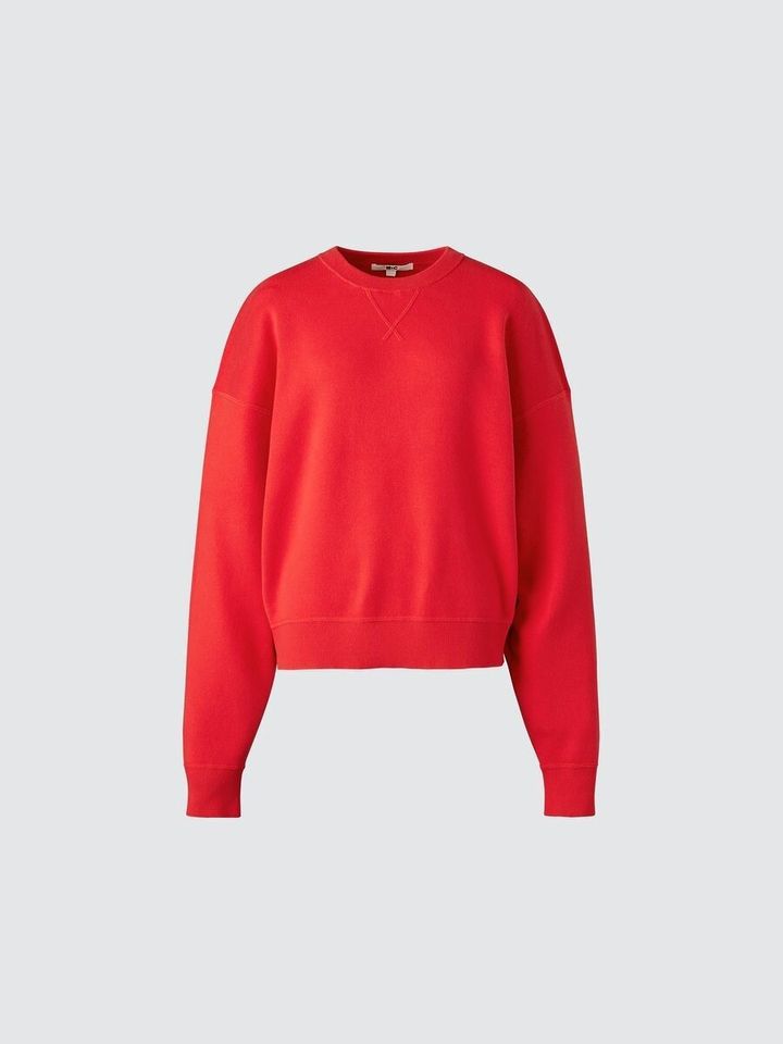 ユニクロのスムースコットンクルーネックセーター