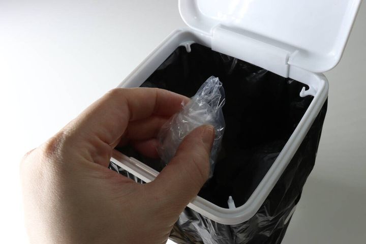 次が使いやすいサニタリー袋 L 使用例