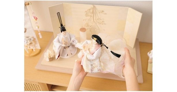 自分で好きに飾り付けができます