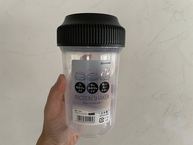 ダイソー プロテインシェーカー パッケージ