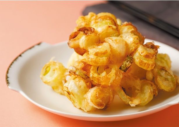 ねぎのSoloかき揚げ （C）安井ファーム／KADOKAWA