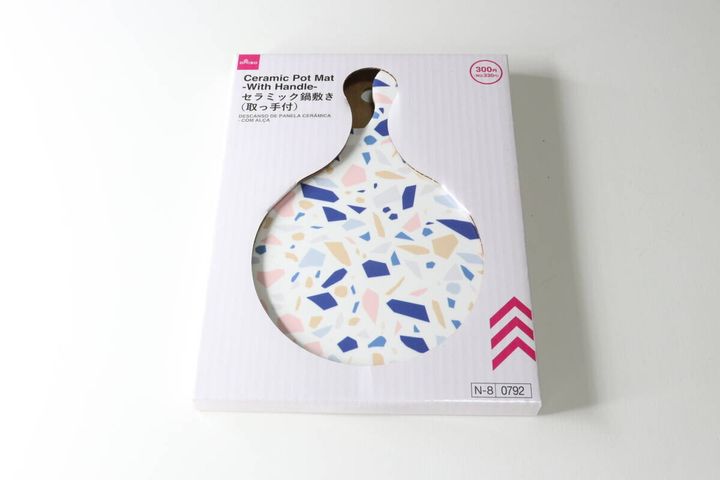 セラミック鍋敷き（取っ手付） パッケージ