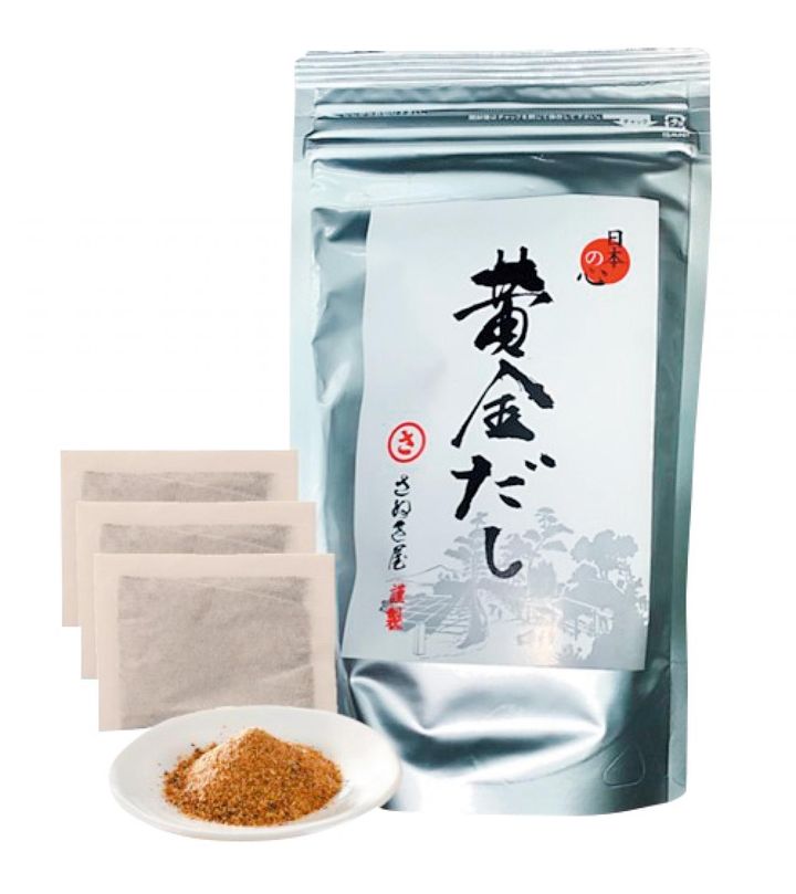 ●「黄金だし」8g×18袋 1080円／水永水産