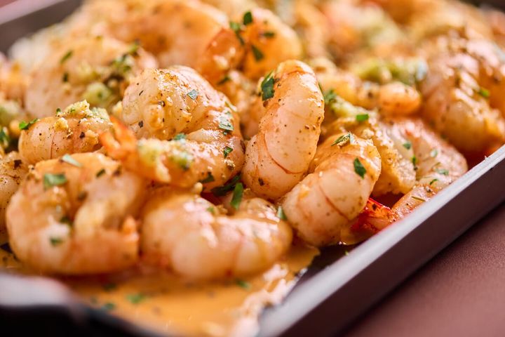 ケイジャンシュリンプ 香草バター風味