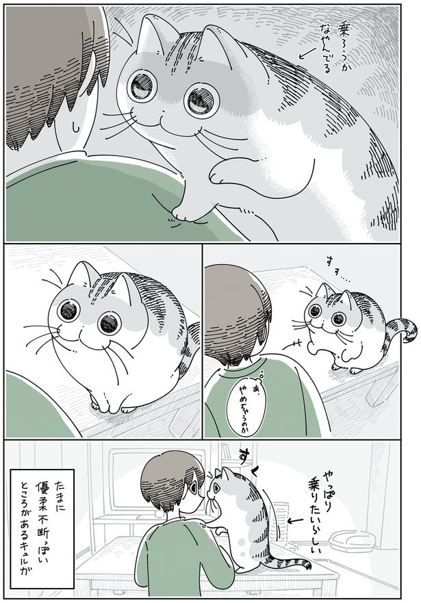 たまに優柔不断っぽい （C）キュルZ／KADOKAWA