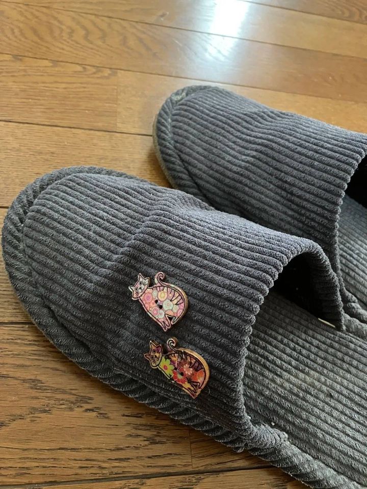 Seria(セリア)：ウッドボタン キャット