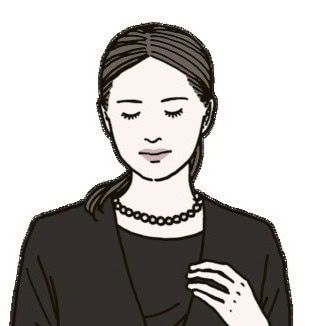 弔事でのヘア＆メイク