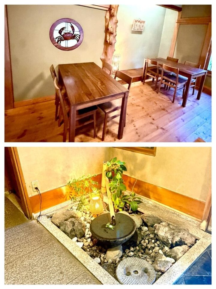 和風モダンな作りが落ち着く雰囲気。そのまま靴で上がれるのが嬉しいよね！