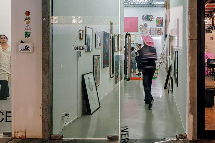 バンコク〈ギャラリー・ヴァー〉入口