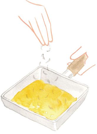 【簡単ケア7】卵焼きにはじゃこを入れる