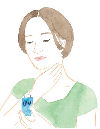 【簡単ケア1】日焼け止めは“ついでぬり”で老化を防ぐ