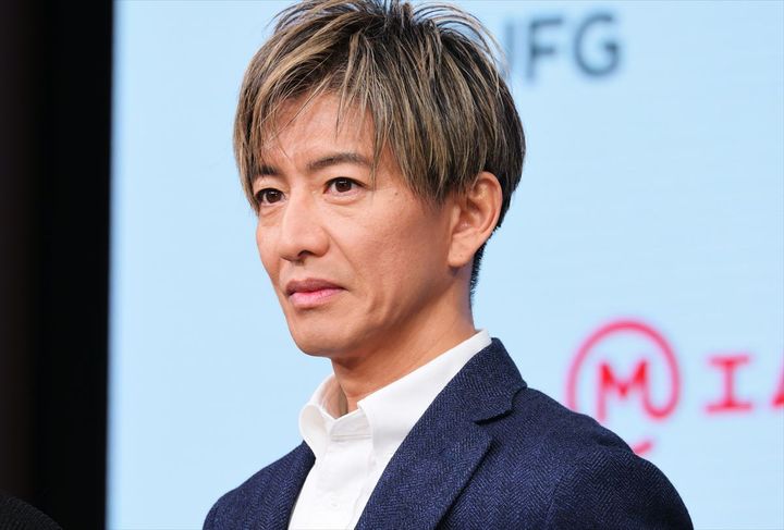 三菱UFJフィナンシャル・グループ「新TVCM発表会」に登壇した木村拓哉 クランクイン！ width=
