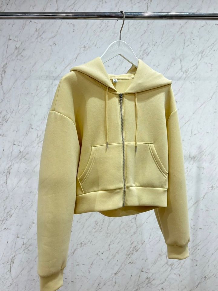 GU パフスウェットフルジップパーカ