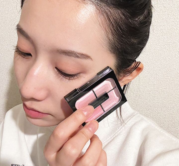 KATE「ケイト バウンシーチークシャドウ PK-1」