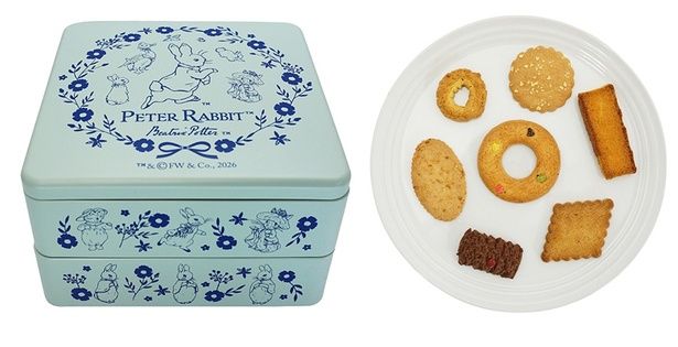 「ピーターラビット(TM)重箱クッキーセット」(1万3200円)