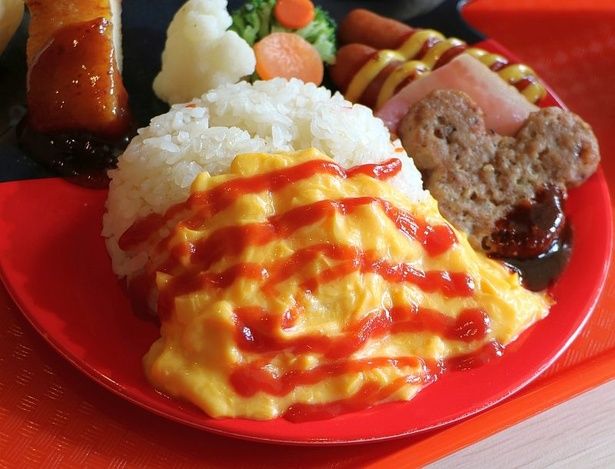 スクランブルエッグはご飯と合わせてもOK！