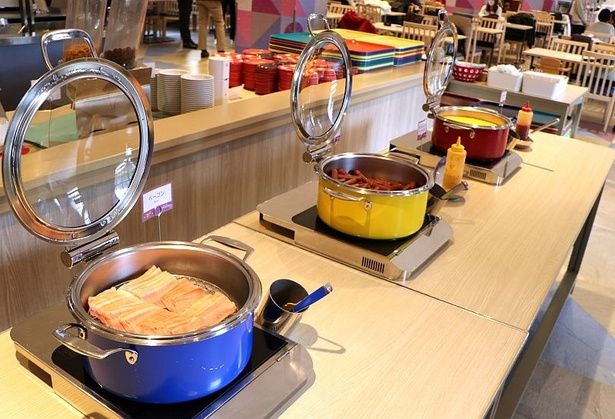 ベーコンやウインナー、スクランブルエッグなど