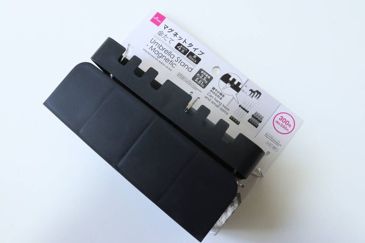 傘立て（4本、マグネットタイプ、黒）