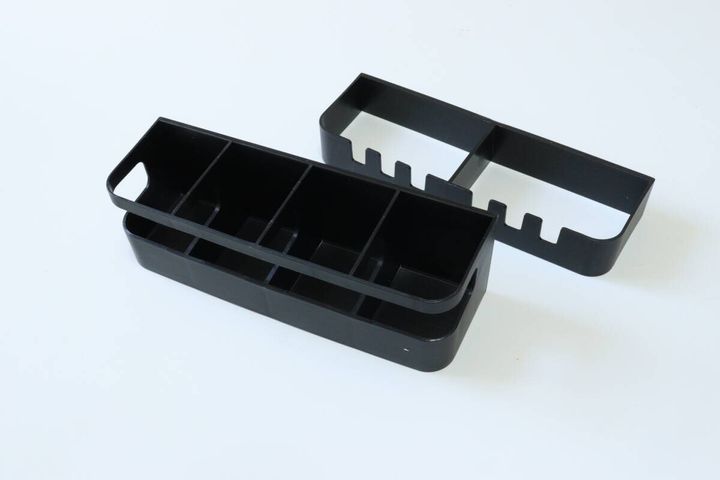 傘立て（4本、マグネットタイプ、黒） 形状