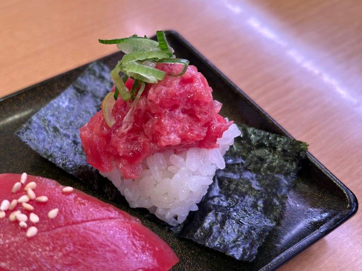 スシロー 豊洲天然本鮪6貫盛り