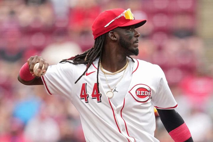 レッズのエリー・デラクルーズ（C）Getty Images