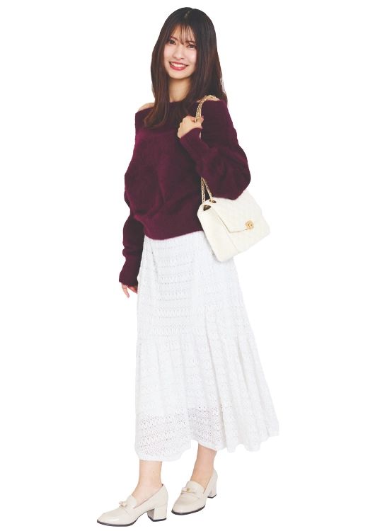 計算された甘ディテールにキュン「SNIDEL」