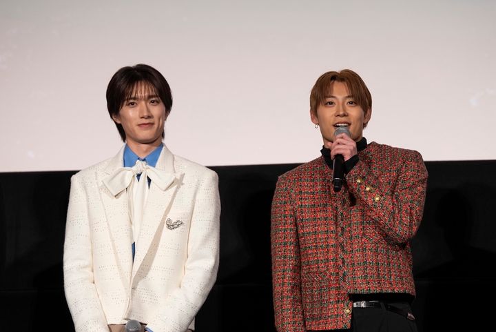 山中柔太朗、“照れながら本音”の告白！ 映画『純愛上等！』完成披露で会場が恋に落ちた夜