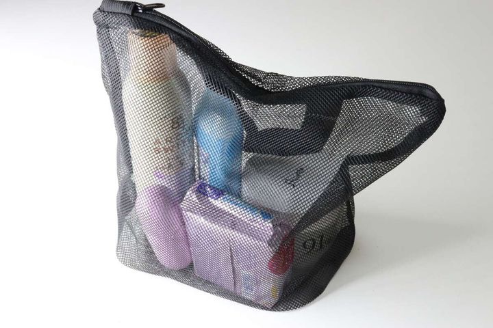そのまま洗えるトラベルミニバッグ 活用例