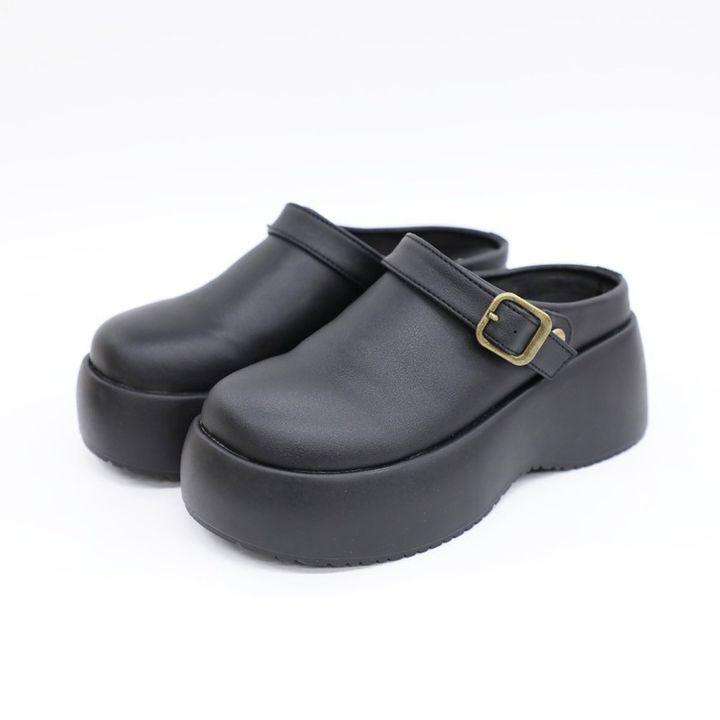 しまむらのサボサンダル（choco）