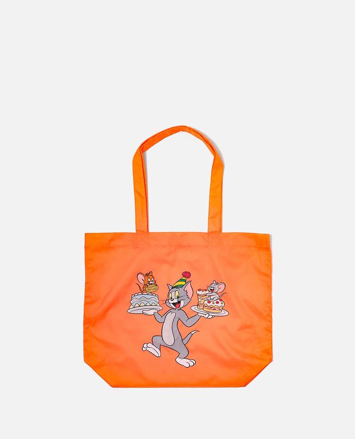 TOM and JERRY × SHIPS トートバッグ ケーキ