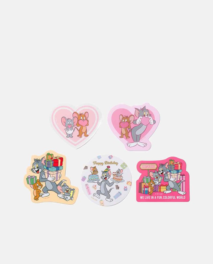 TOM and JERRY × Flapper 描き下ろしイラスト ステッカーセット