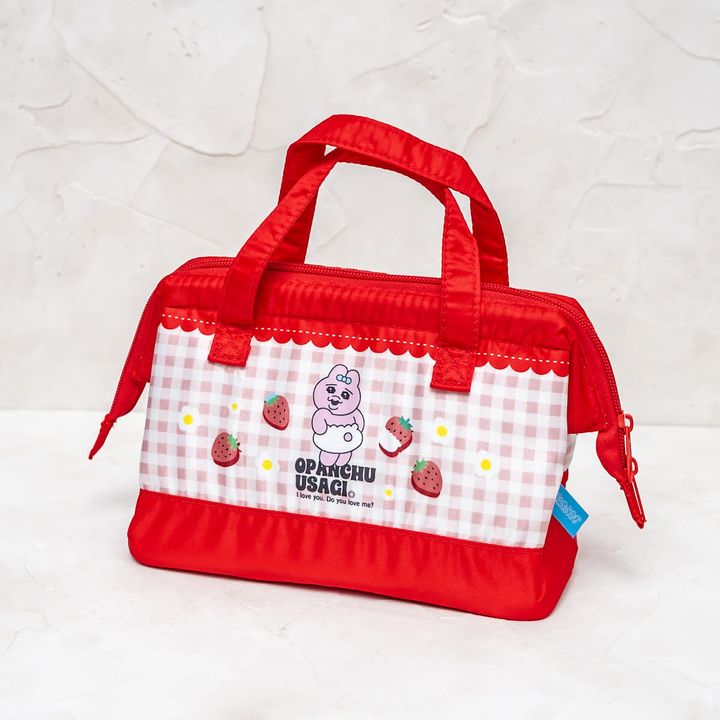 がま口型ランチバッグM