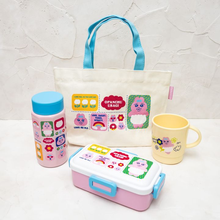 スケーター「おぱんちゅうさぎ」ランチグッズ「レトロポップ」シリーズ